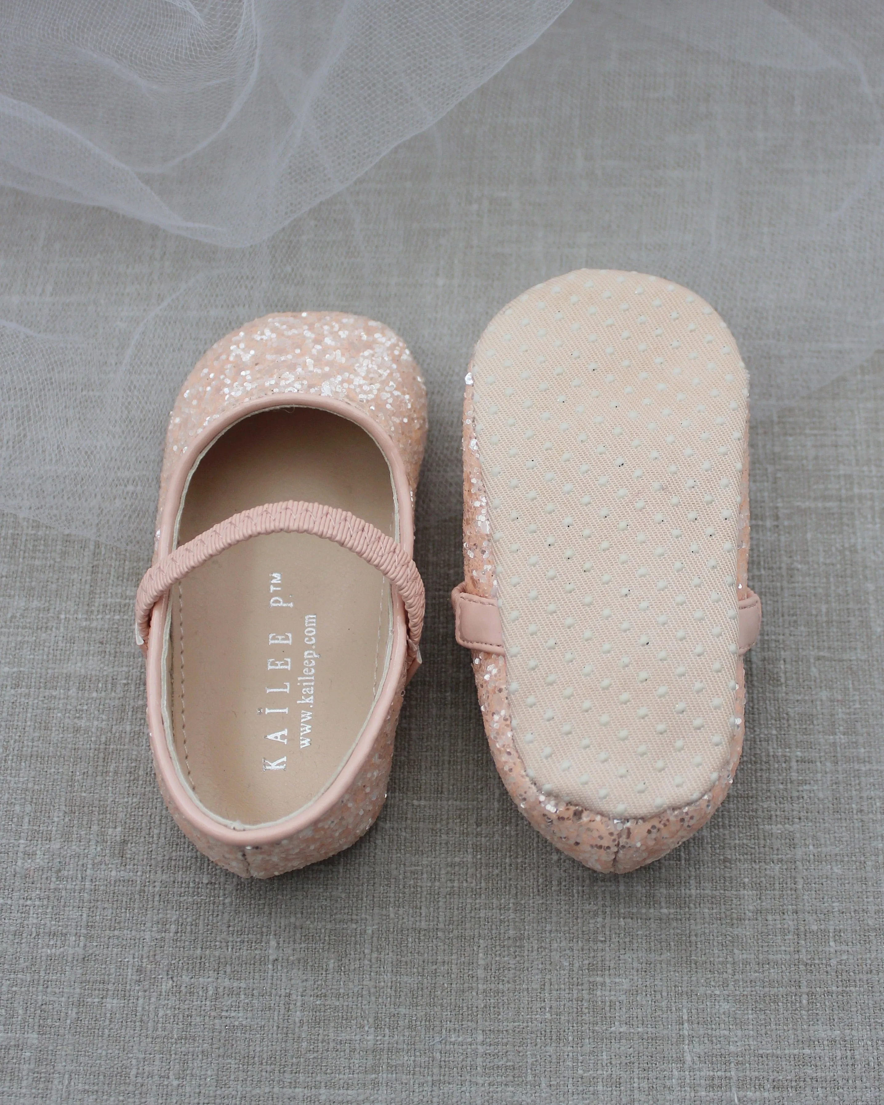 Rock Glitter Mary Jane Ballet Flats