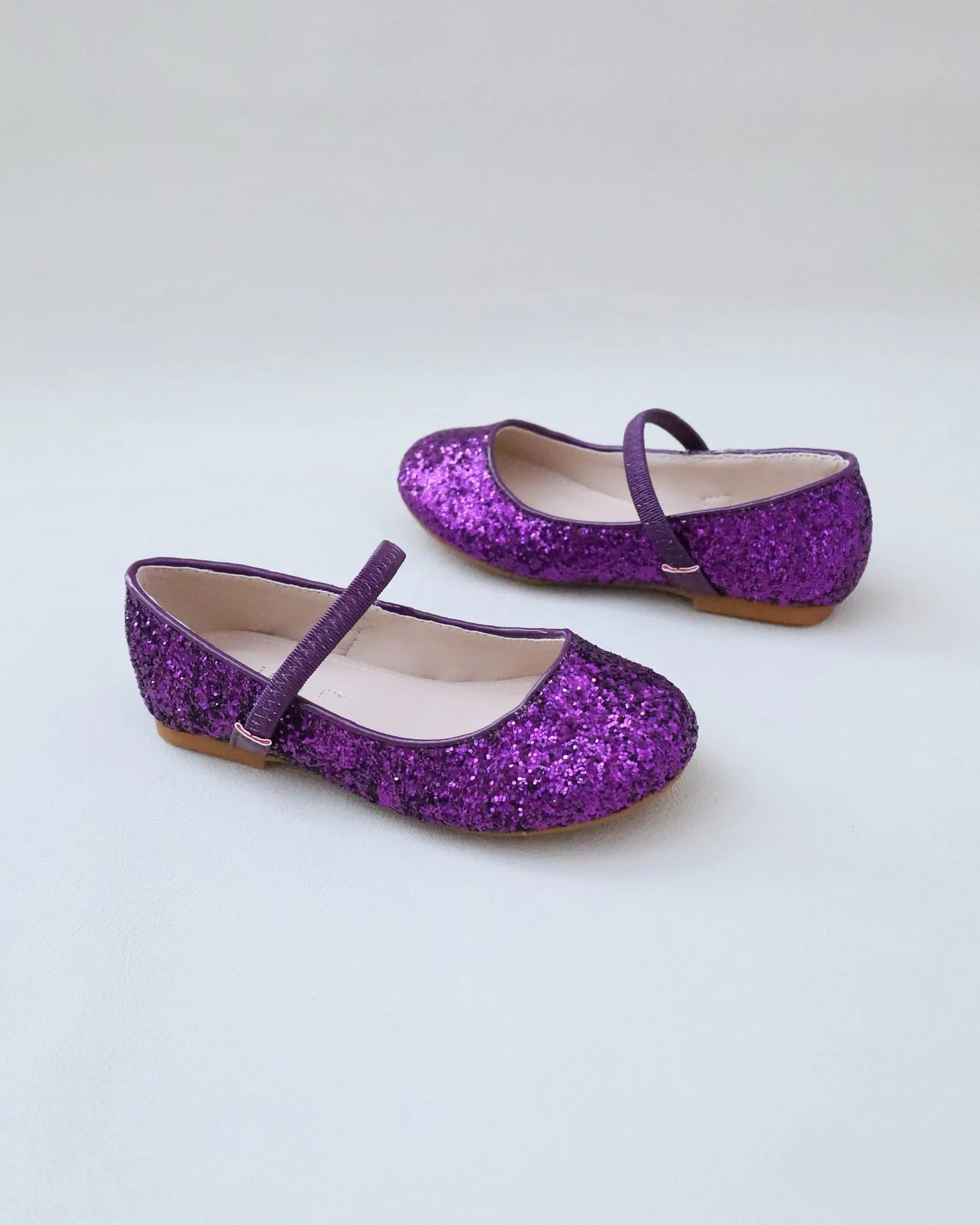 Rock Glitter Mary Jane Ballet Flats