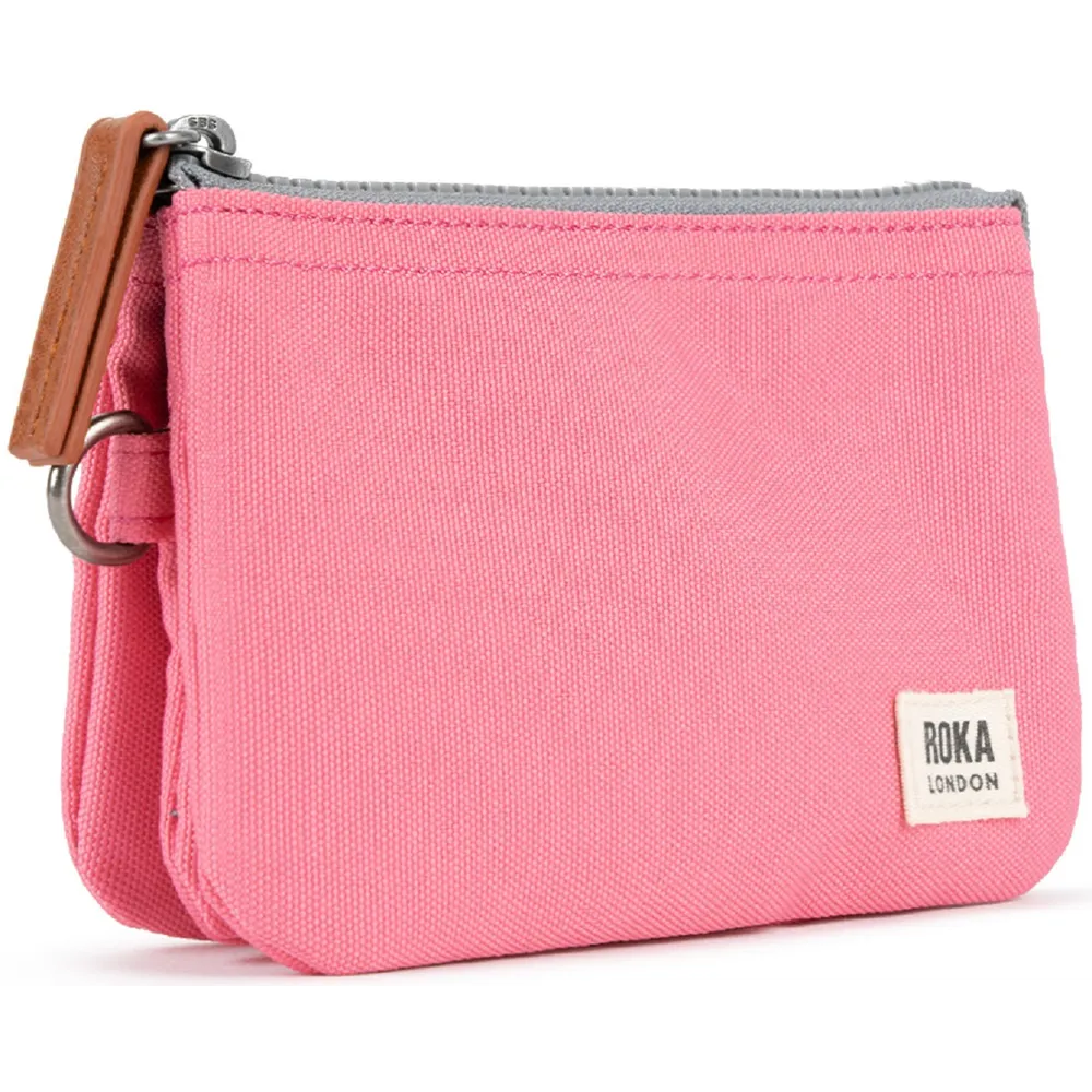 Roka Carnaby Recycled Canvas Tulip Wallet