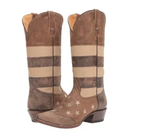 Roper Women's Vintage Americana Flag Boots