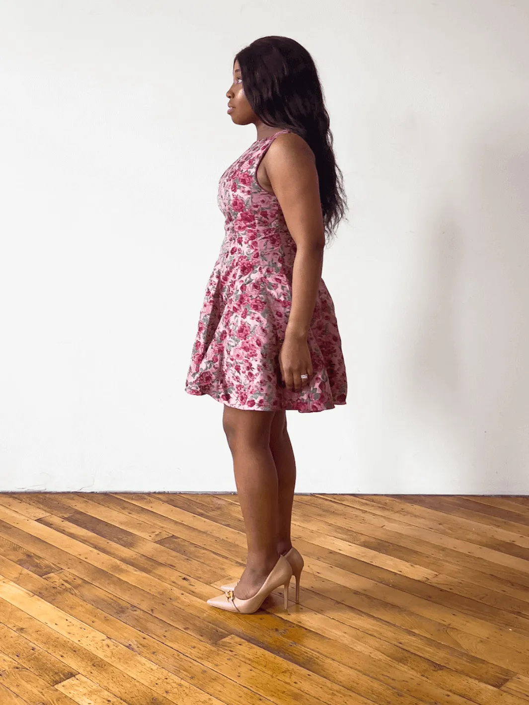 Rosalie Floral Fit & Flare Dress