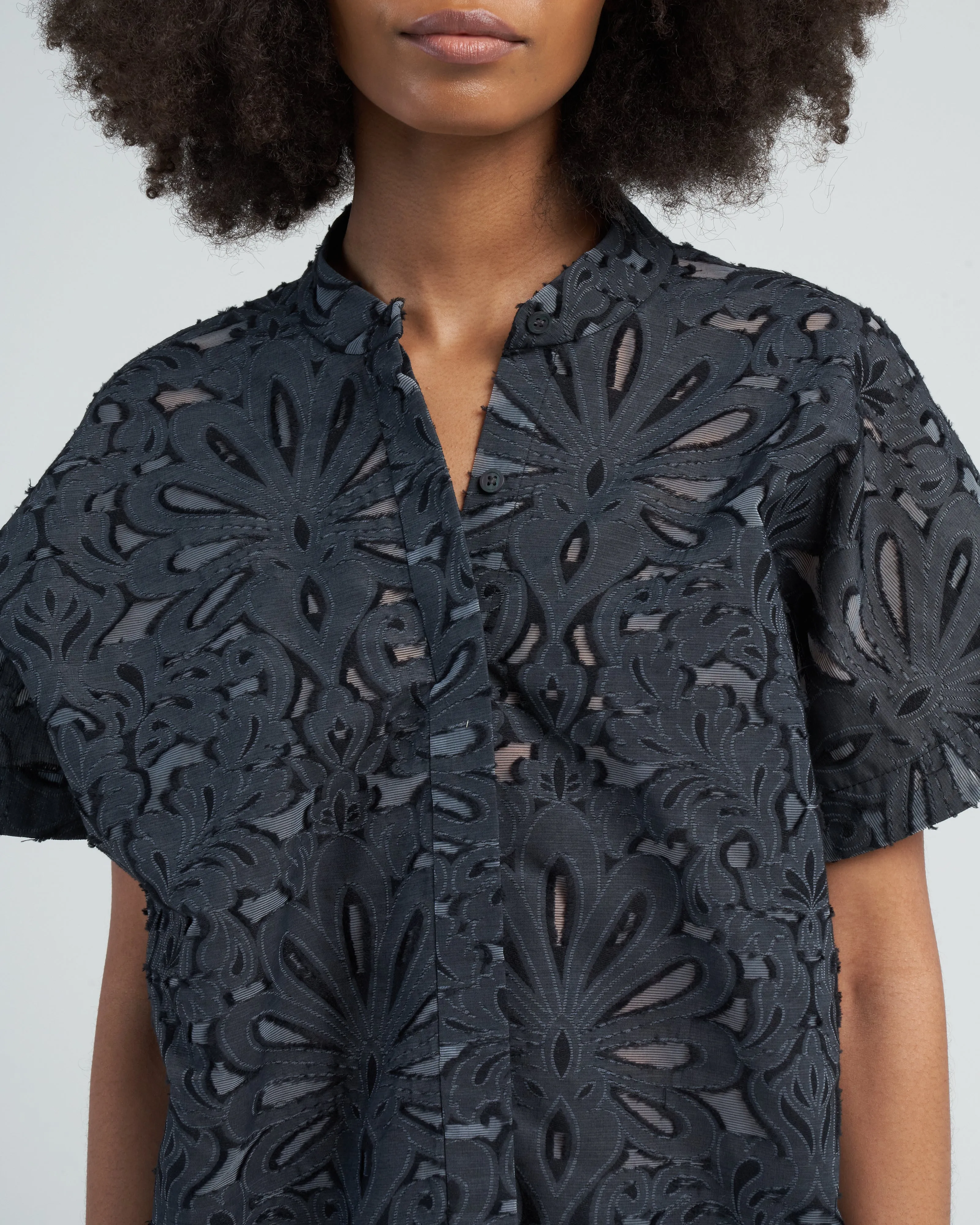 saban shirt - black