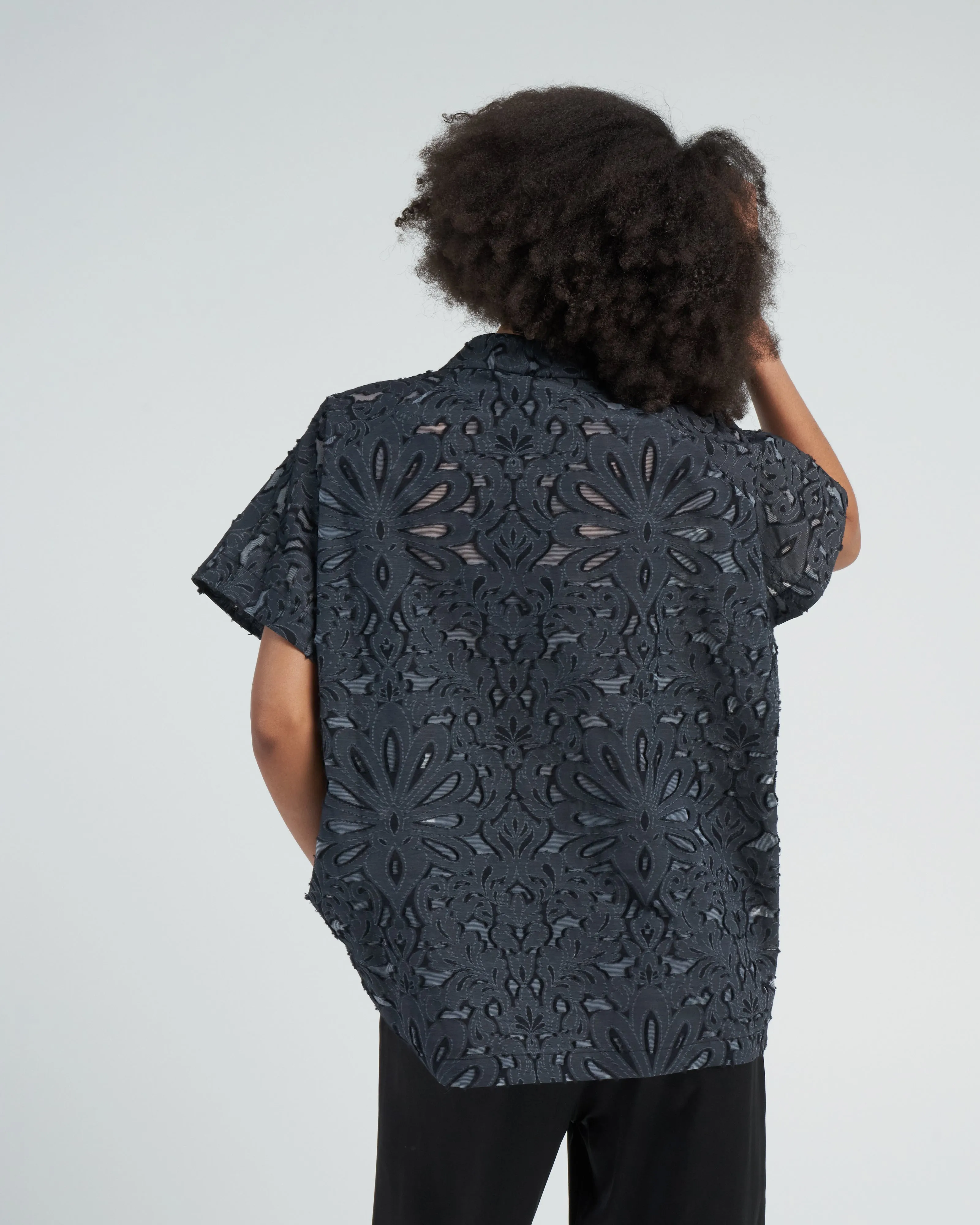 saban shirt - black