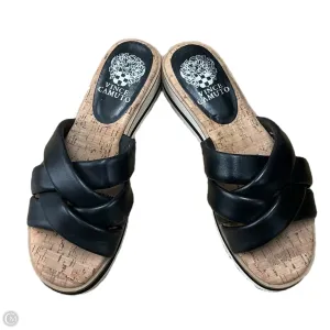 Sandals Heels Platform By Vince Camuto In Black, Size: 7