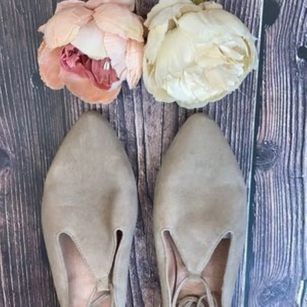 Seychelles Tan Leather HIVE Ballet Flat 9.5M