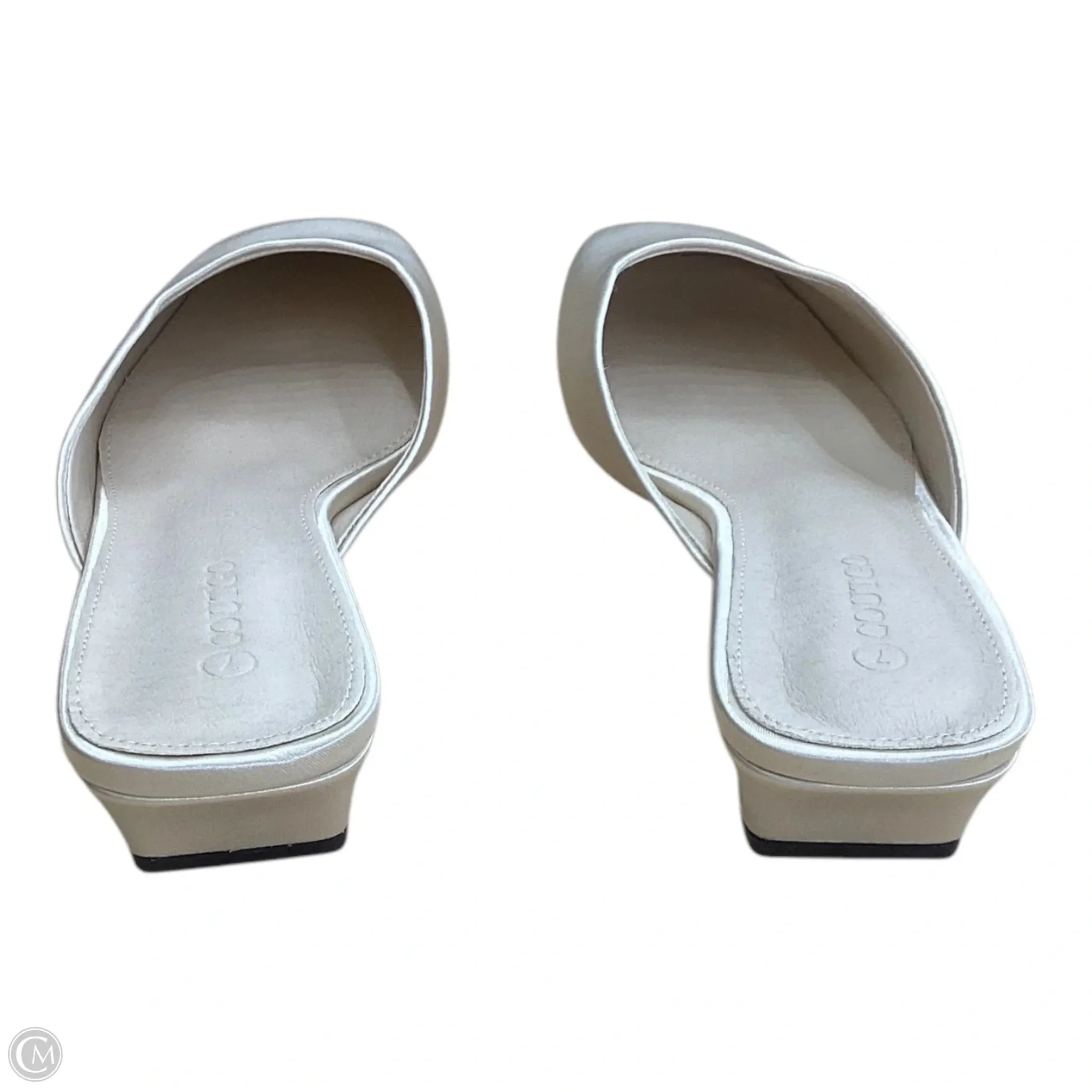 Shoes Heels Kitten By Clothes Mentor In Cream, Size: 7