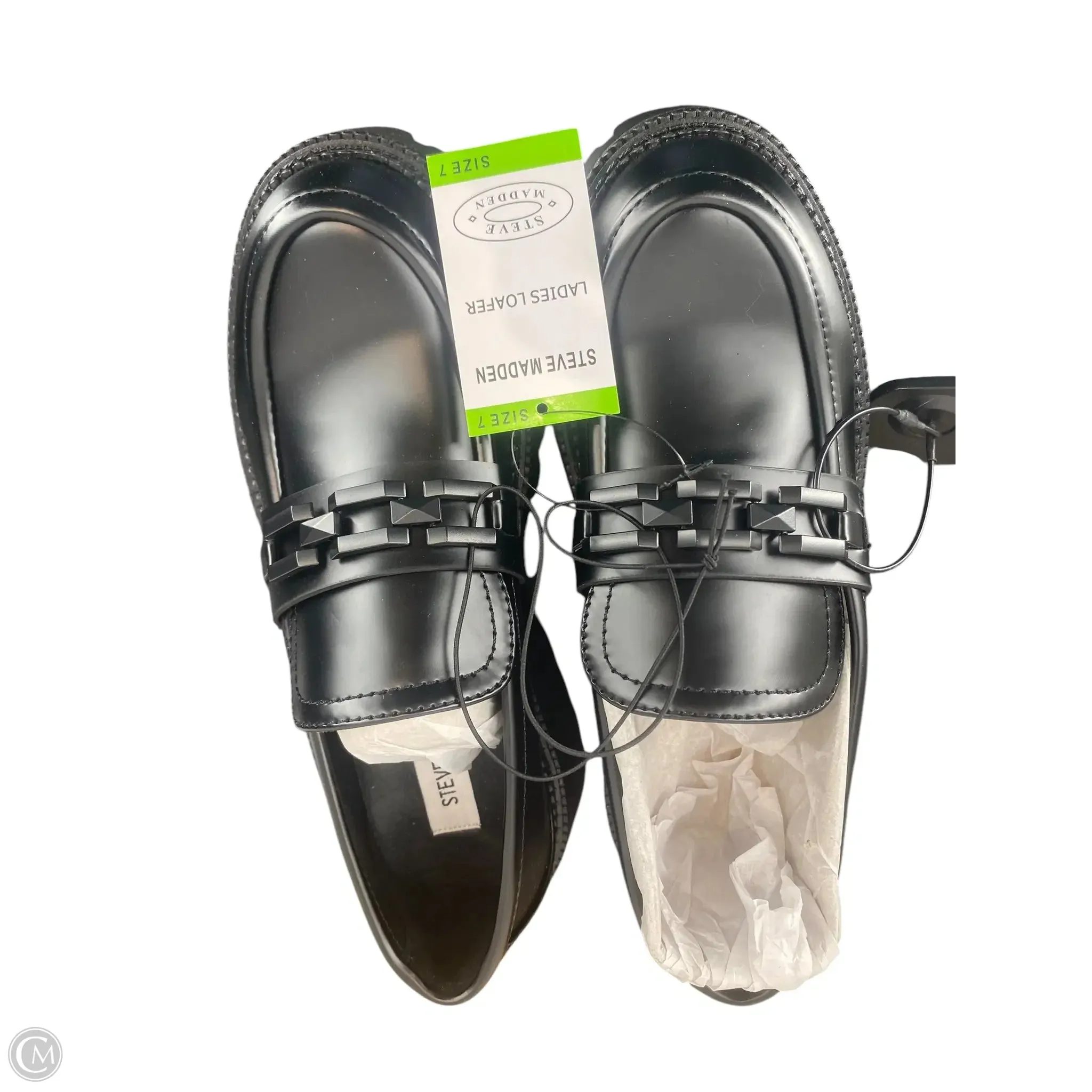 Shoes Heels Platform By Steve Madden In Black, Size: 7