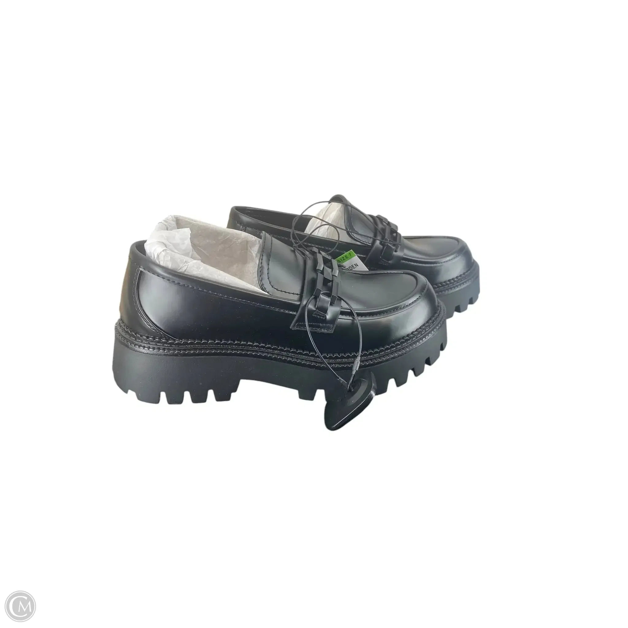 Shoes Heels Platform By Steve Madden In Black, Size: 7