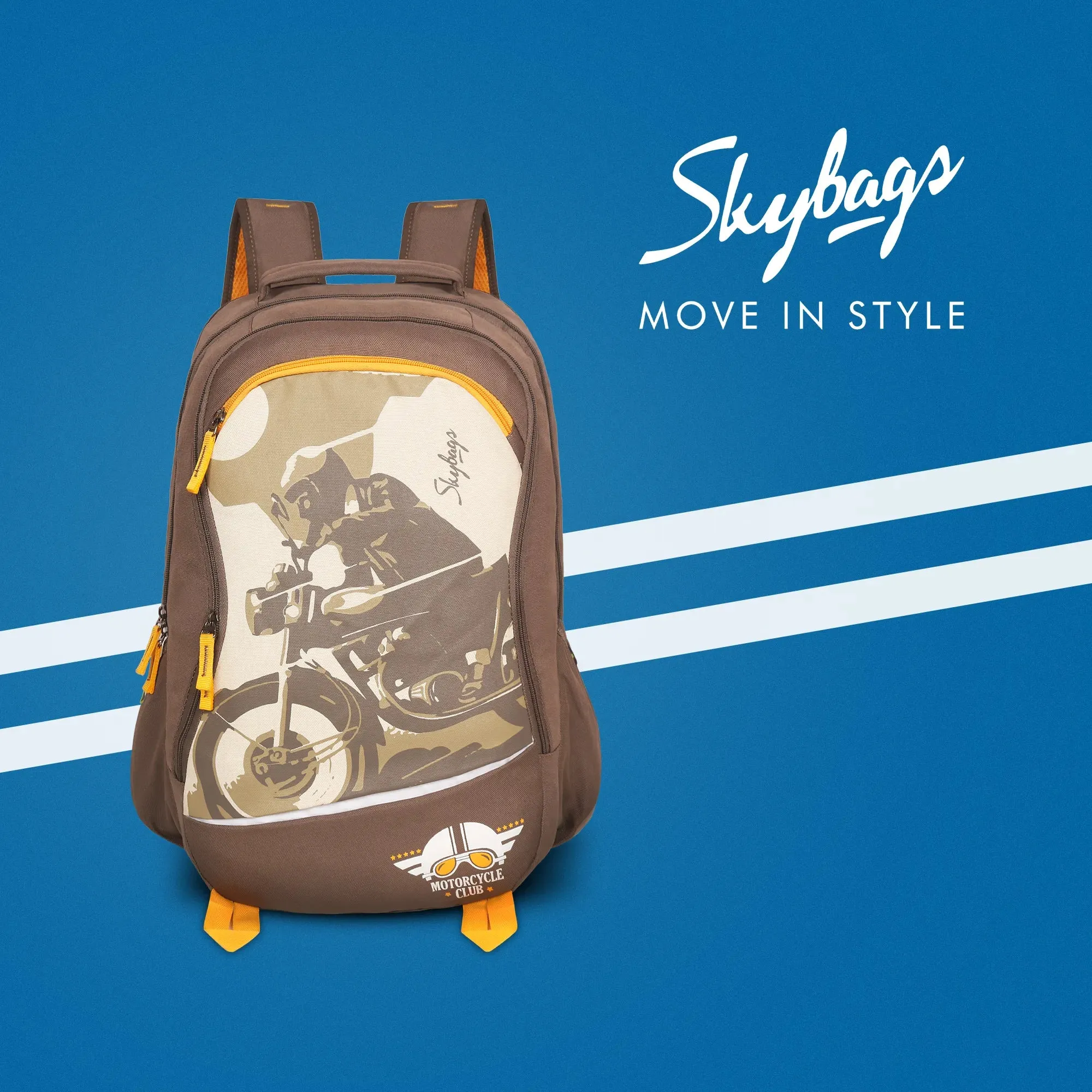 Skybags Offroader Pro  Laptop Backpack  Grey
