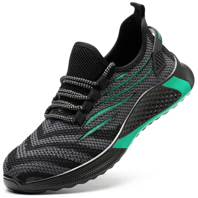 Sneakers Anti-puncture Work Shoes Men Steel Toe Shoes Footwear