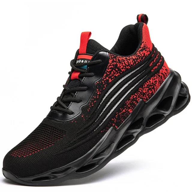 Sneakers Anti-puncture Work Shoes Men Steel Toe Shoes Footwear