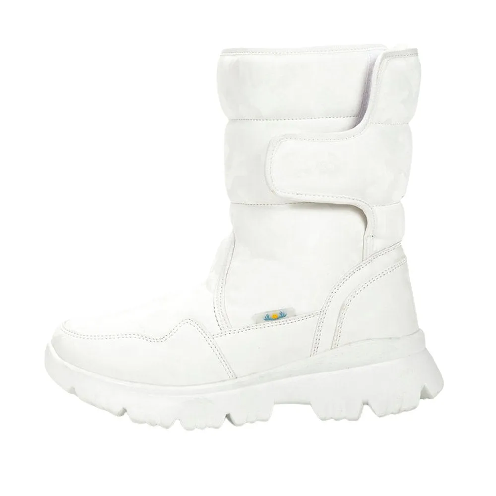 Snow White Glam Women Winter Snowboots