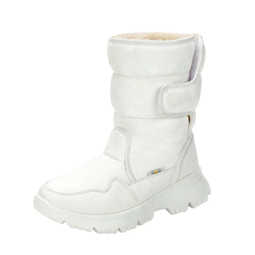 Snow White Glam Women Winter Snowboots