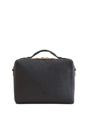 Soft Trunk Bag Tumbled Grain | Black
