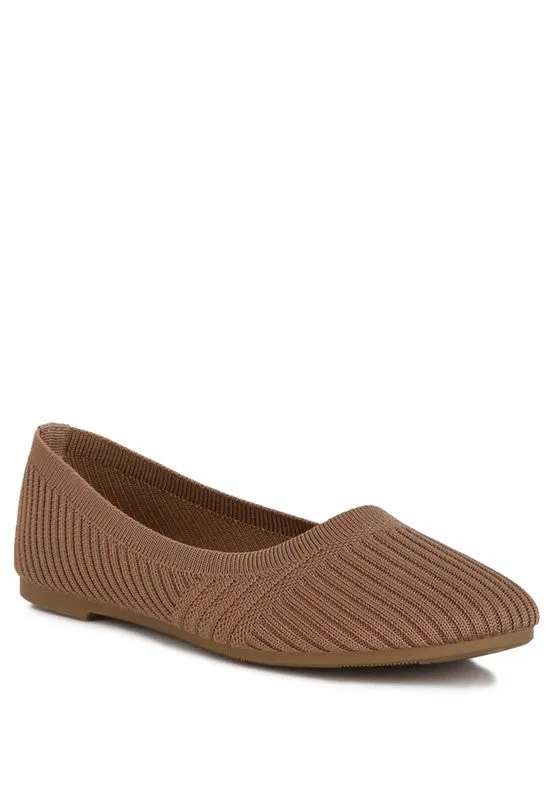 Solid Casual Ballet Flats