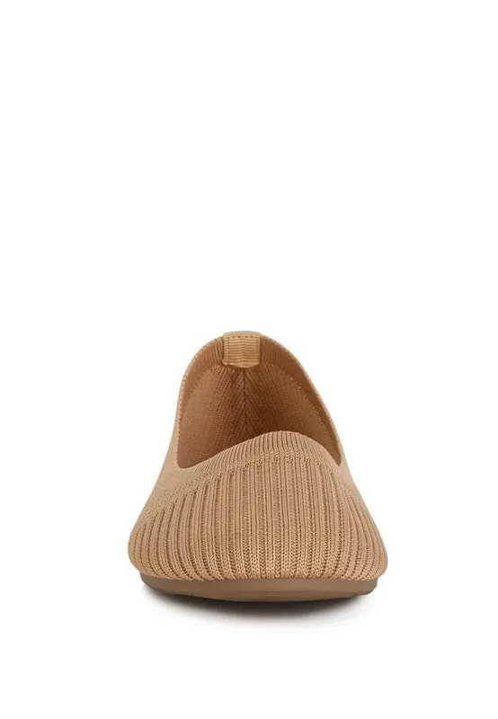 Solid Casual Ballet Flats