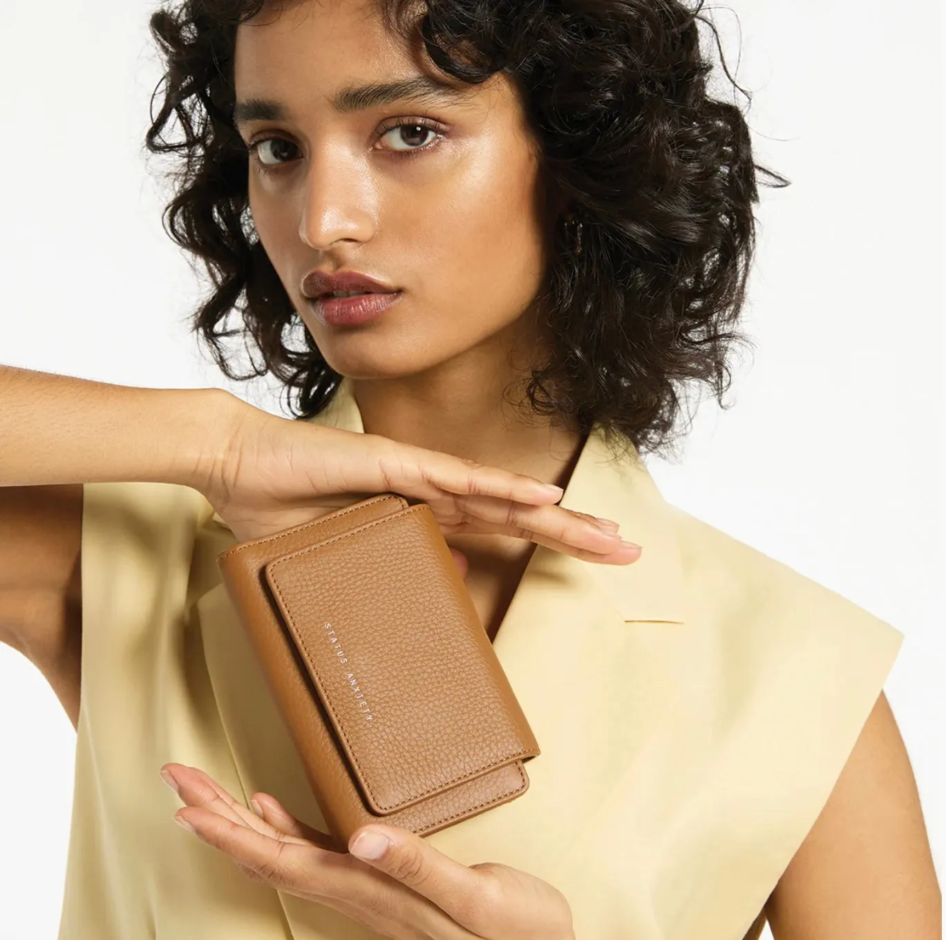 Status Anxiety II VISIONS Wallet - tan