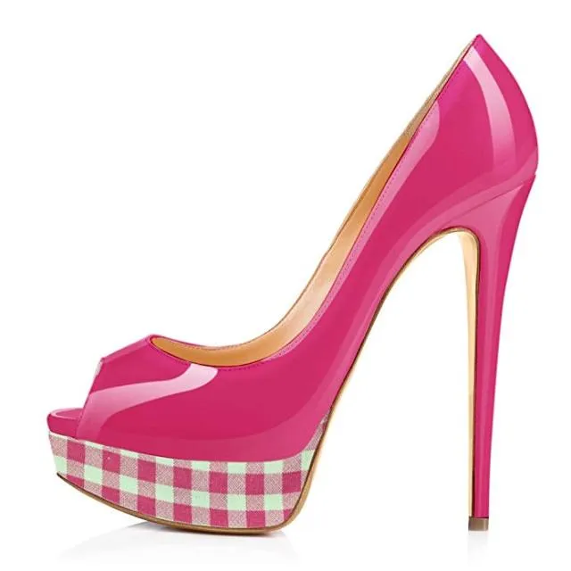 Stilettos Heels 14cm Pumps High heels Wedding Shoes