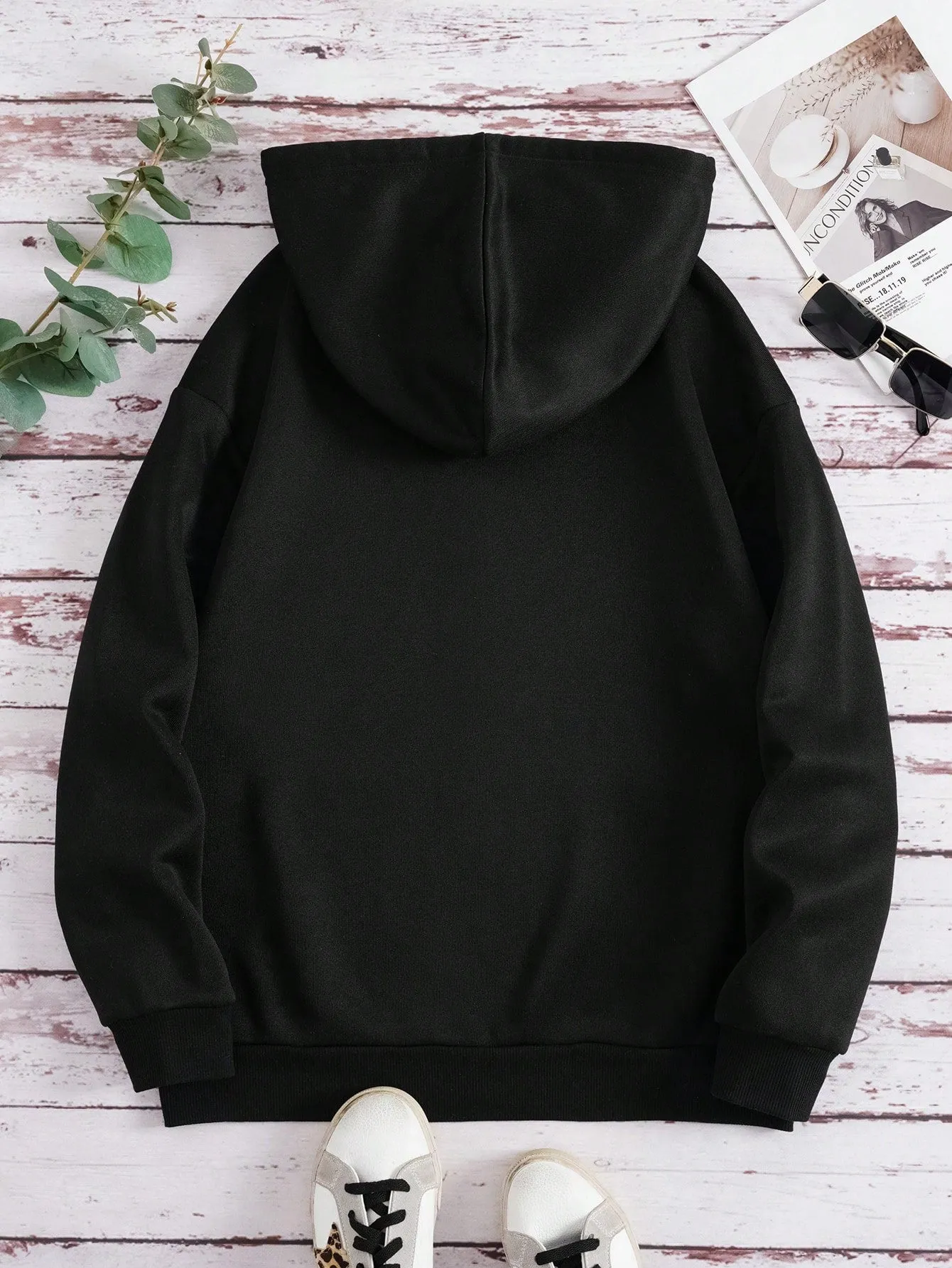 Sudadera Con Capucha Y Cierre Para Mujer  CR