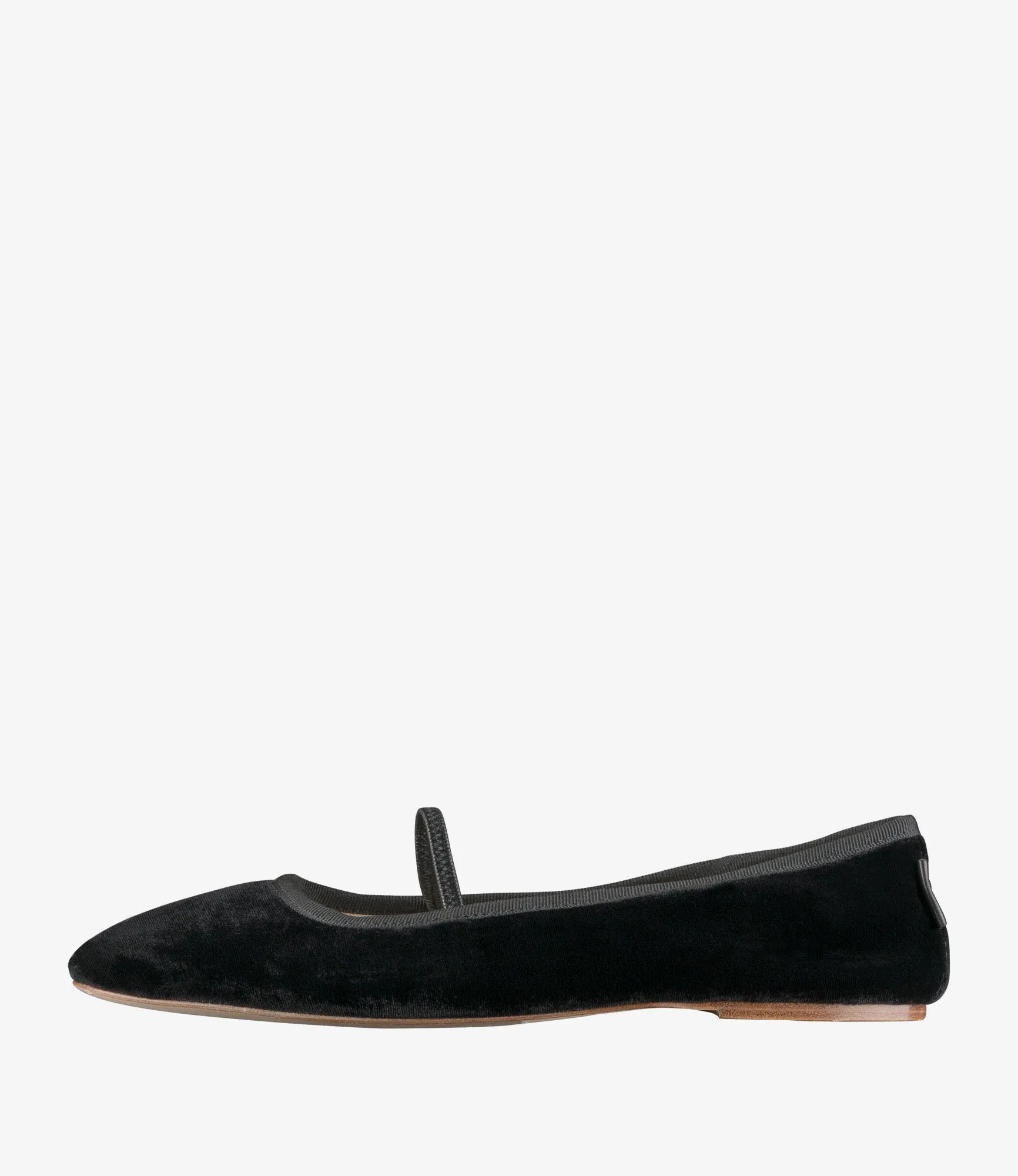Swan ballet flats