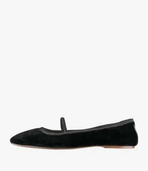 Swan ballet flats