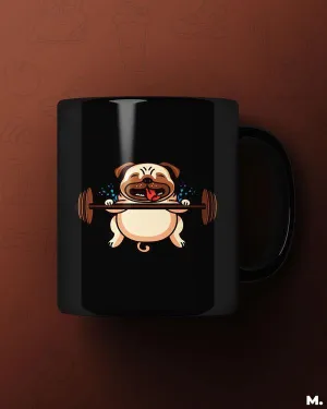 Sweat your guts out printed mugs