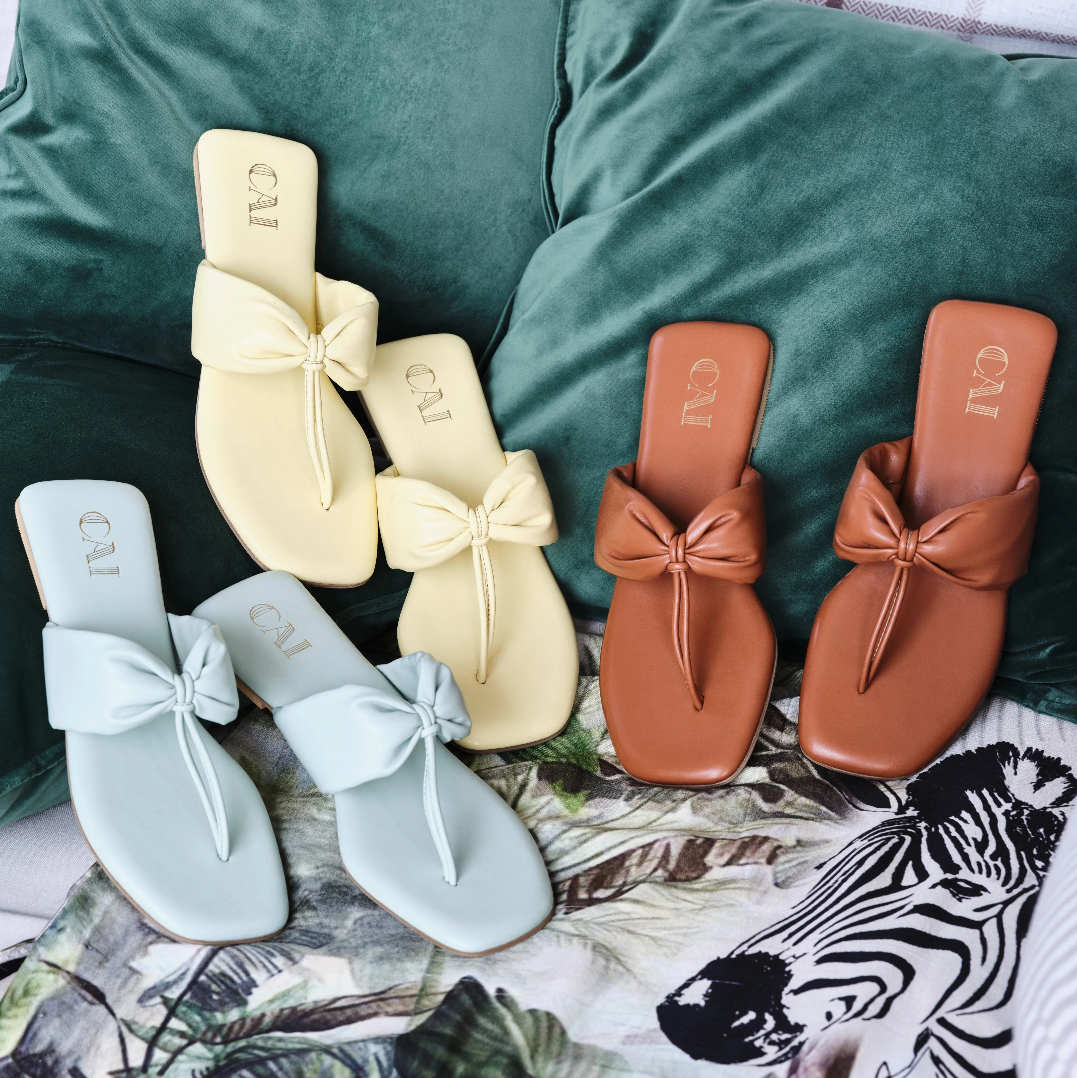Tan Slip ons