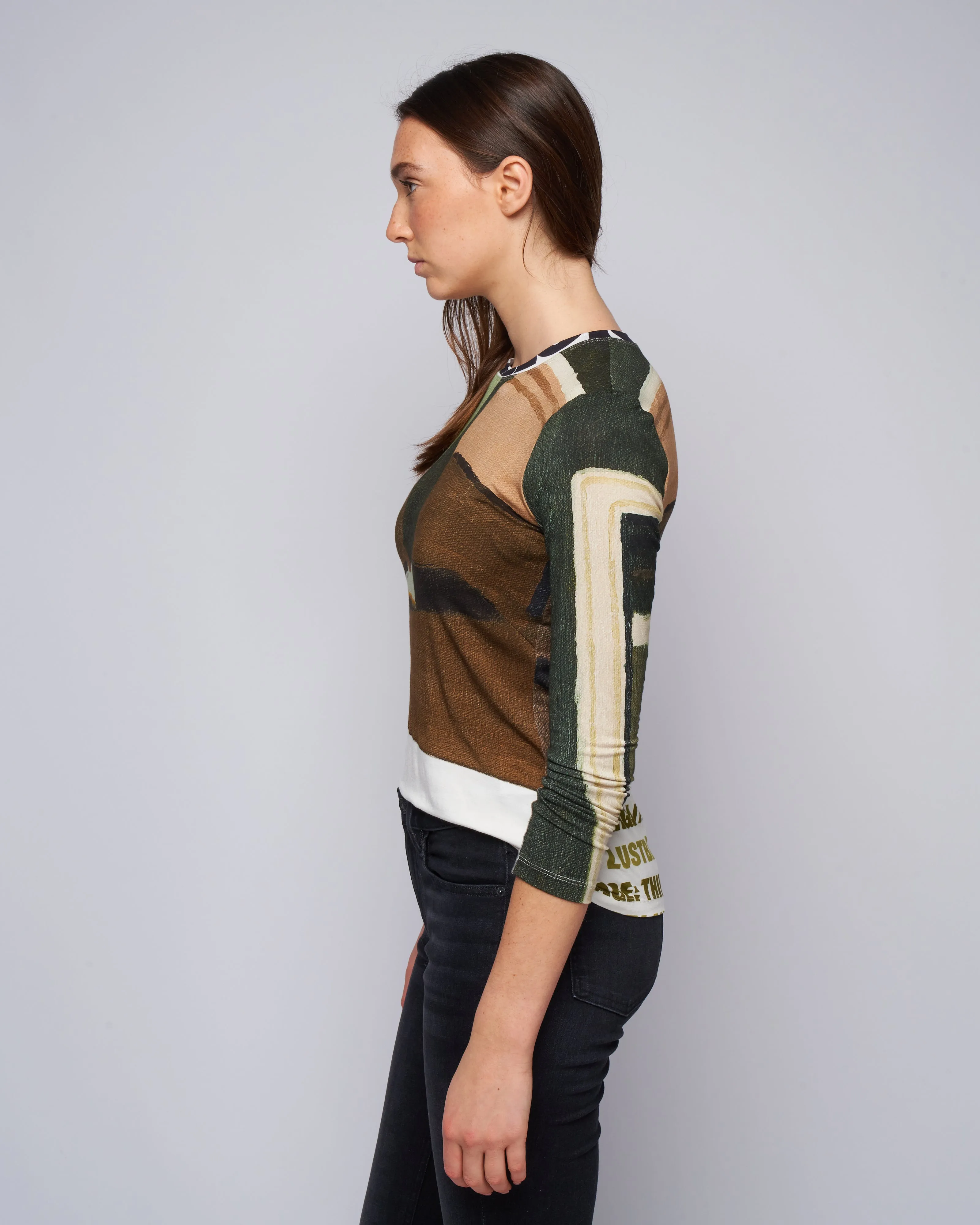 tare top - grey