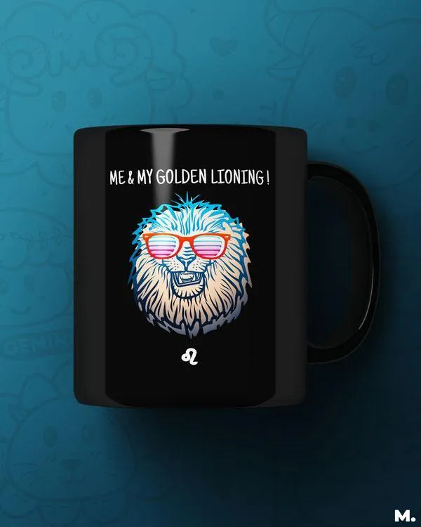 The brave leo printed mugs