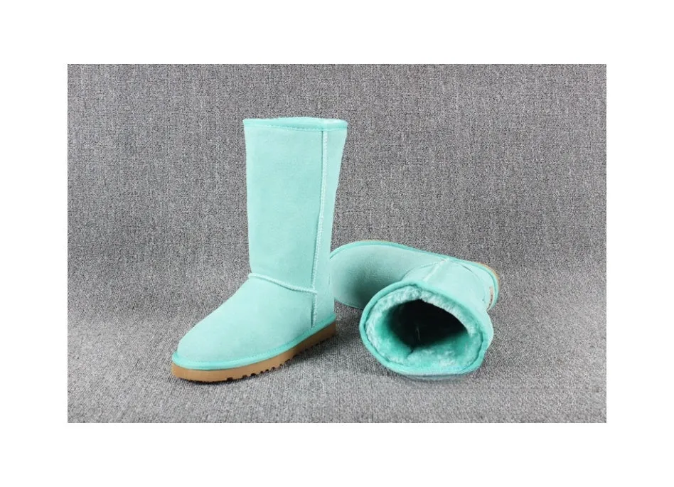 Thick snow boots