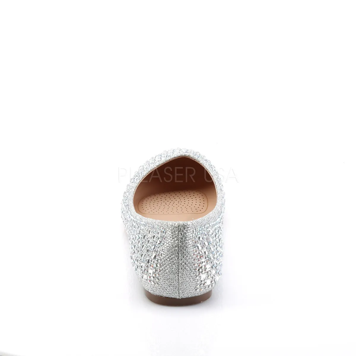 TREAT-06  Silver Glitter Mesh Fabric