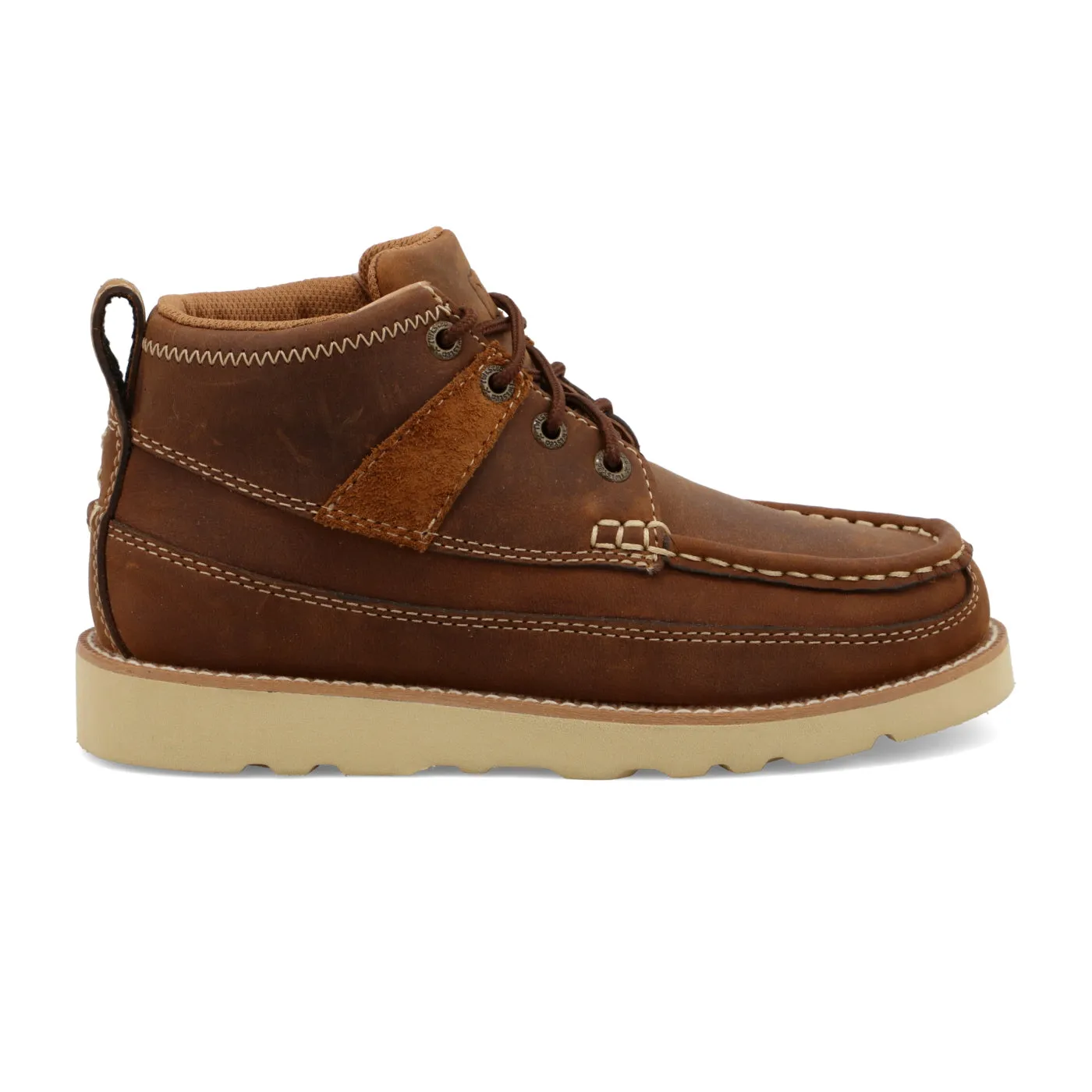 Twisted X Kid's Wedge Sole Boot-Oiled Saddle