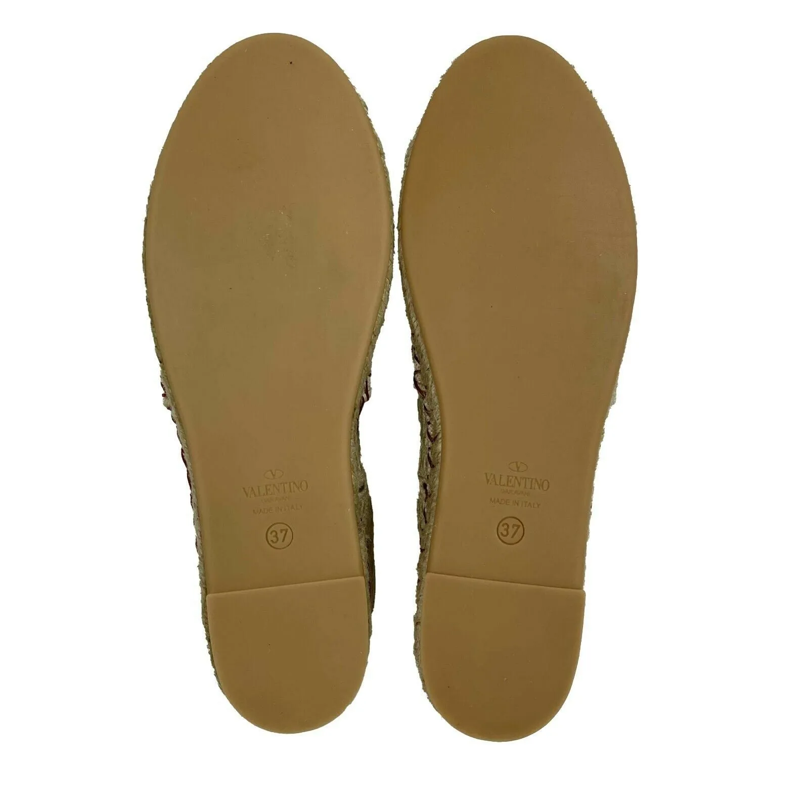 Valentino - Garavani Atelier 08 San Gallo Edition Espadrilles Flats - 37 US 7