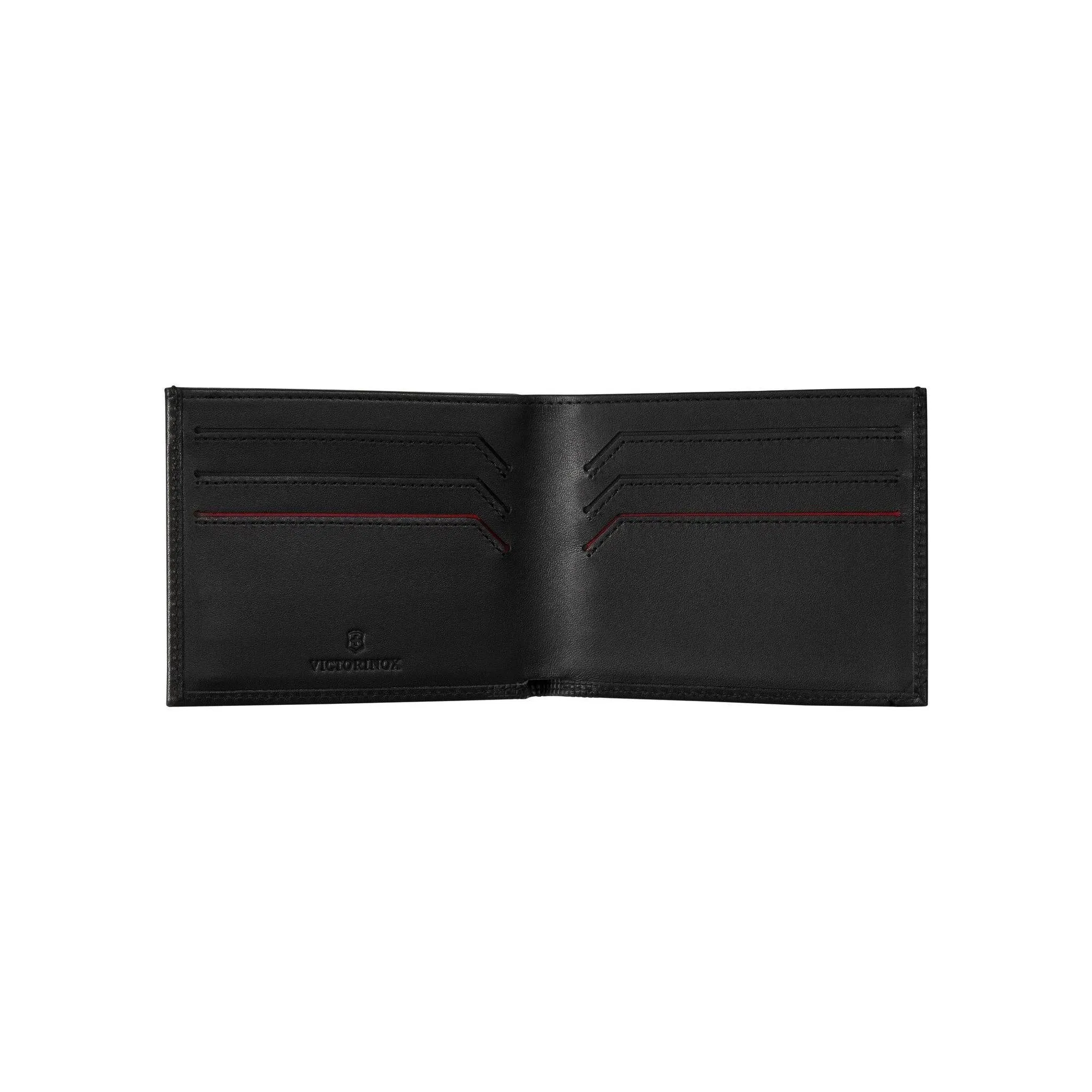 Victorinox Altius Alox Leather Slim Bi-Fold Wallet w/ RFID Protection