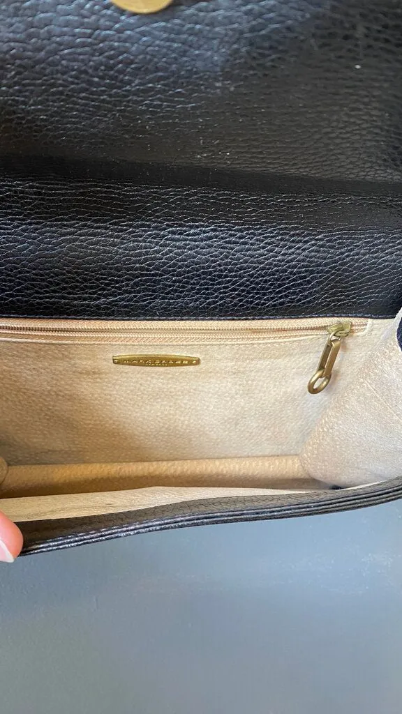 Vintage Leather Crossbody Bag