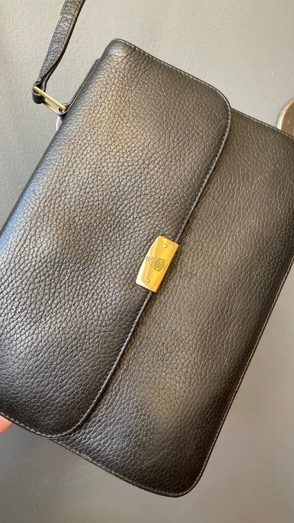 Vintage Leather Crossbody Bag