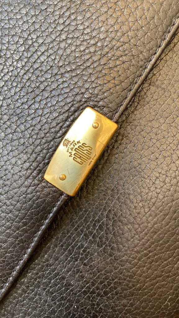 Vintage Leather Crossbody Bag