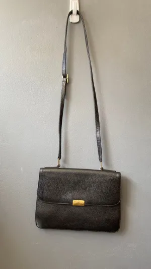 Vintage Leather Crossbody Bag