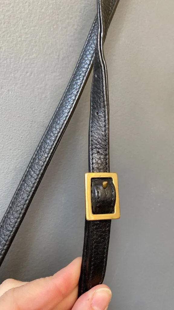 Vintage Leather Crossbody Bag