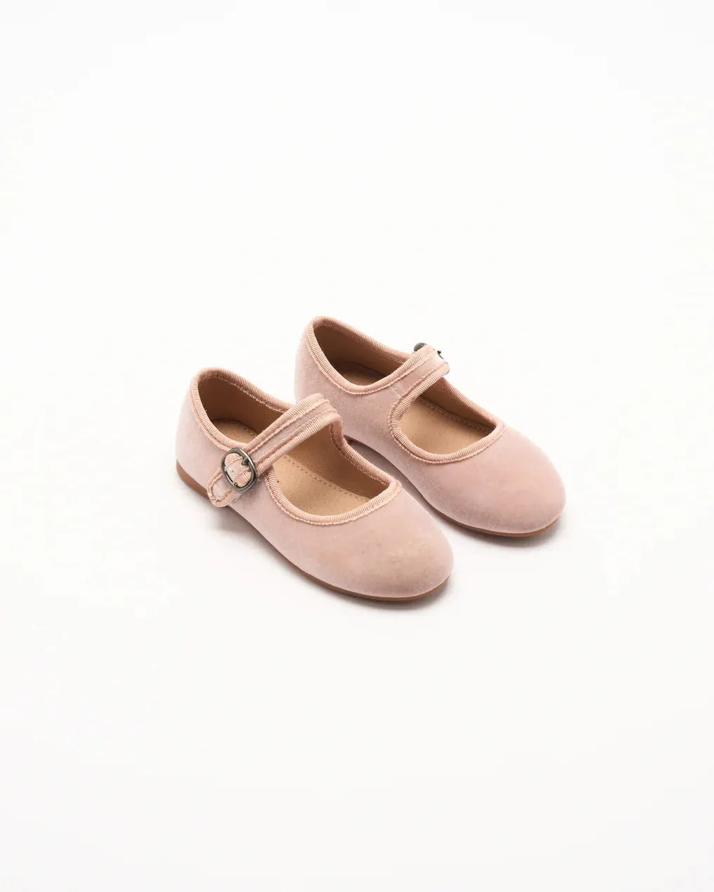 WALNUT ARLO MARY JANE BLUSH VELVET