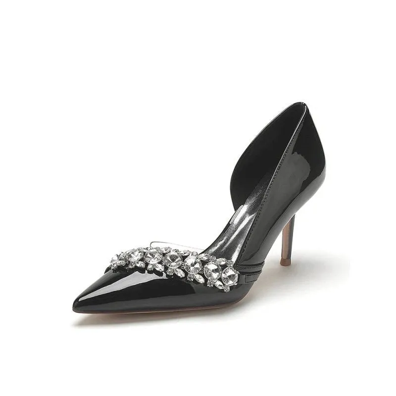 Wedding High Heels with Rhinestone