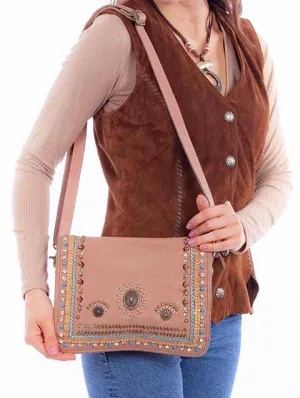 Western Shoulder Bag Leather Mini