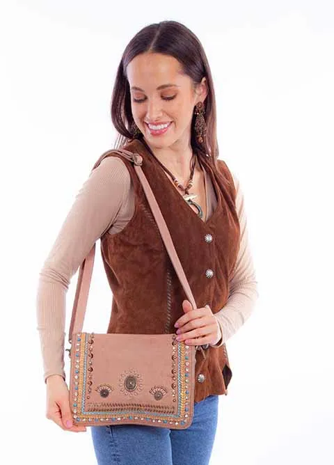 Western Shoulder Bag Leather Mini
