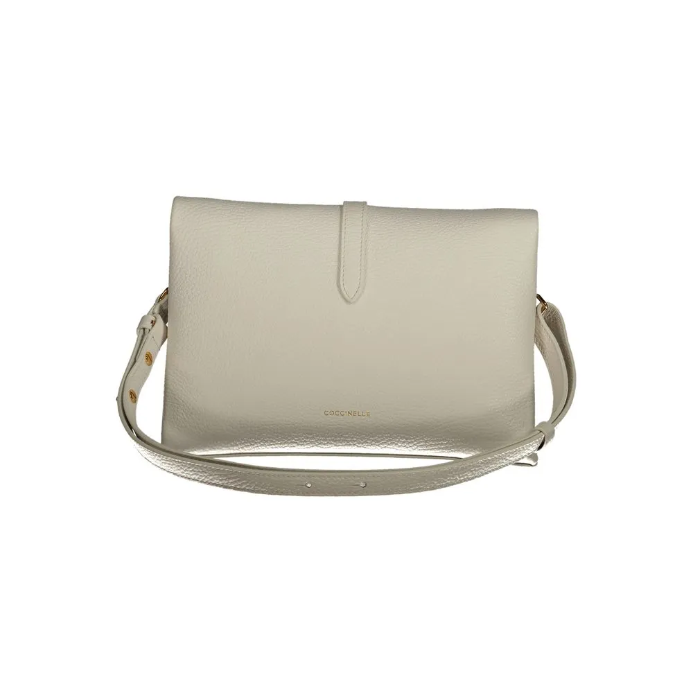 White Leather Handbag