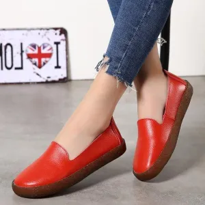 Women Flats Roman Style Women Shoes White Loafers For Women
