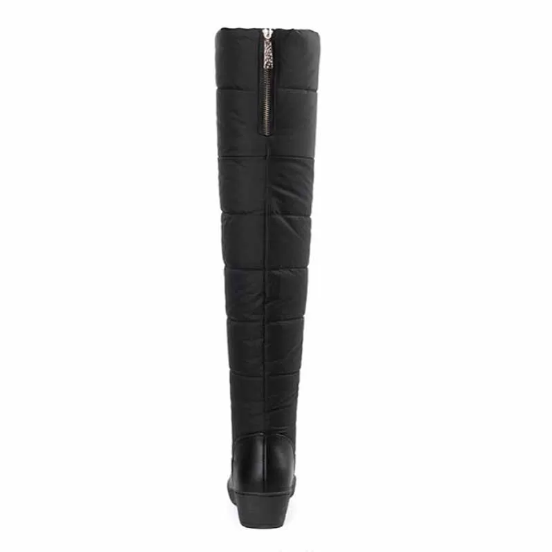 Womens Over Knee Snow Boots Winter Boot Waterproof Warm Outdoor Boot