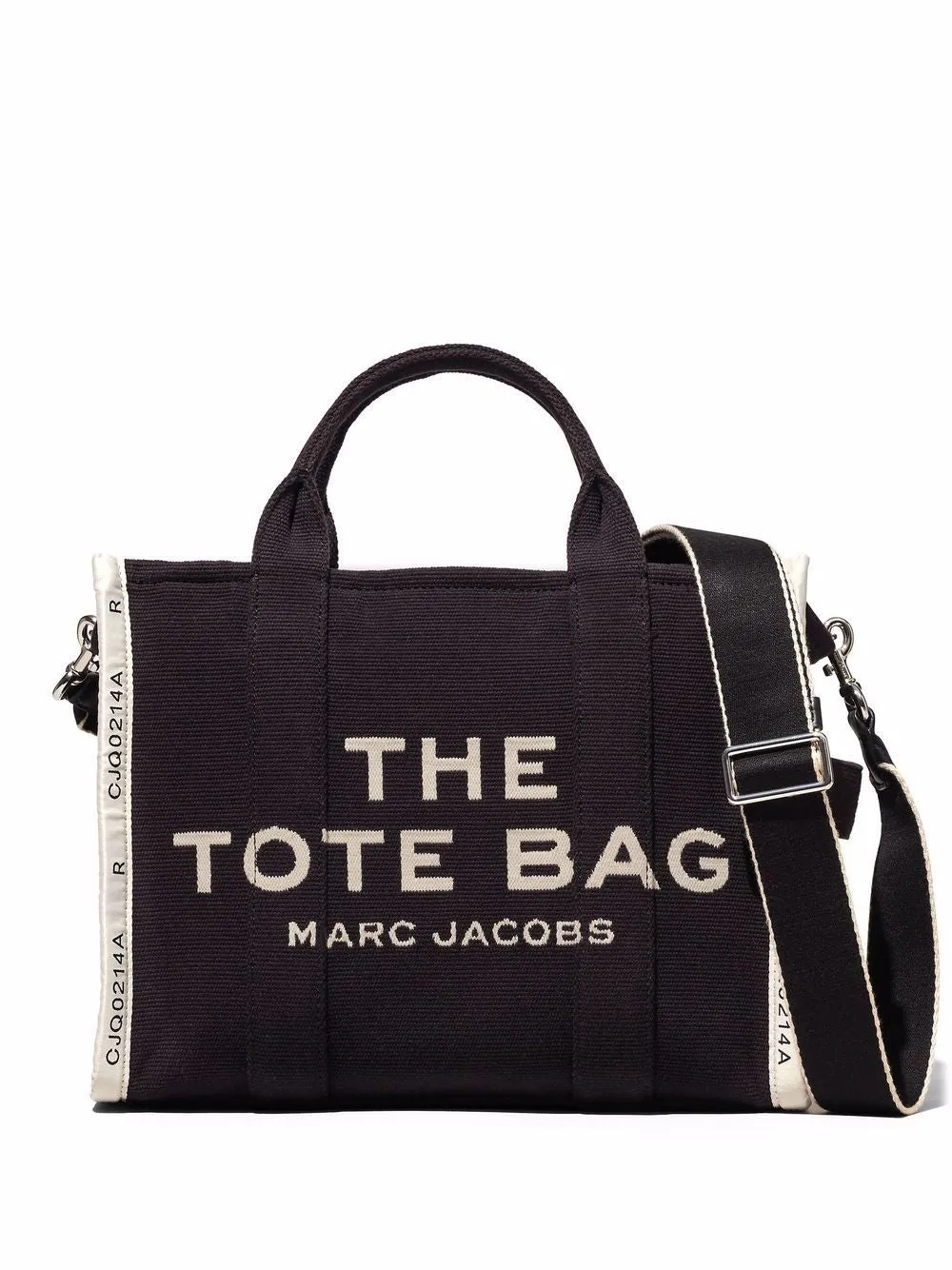 Women's The Jacquard Medium Tote Bag in Black | M0017027001001
