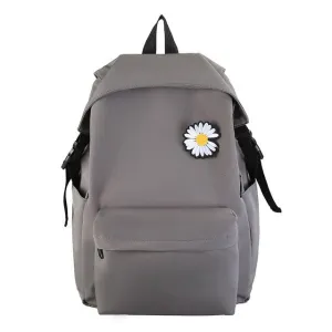 Young Girl School Bags With Chrysanthemum Decoration