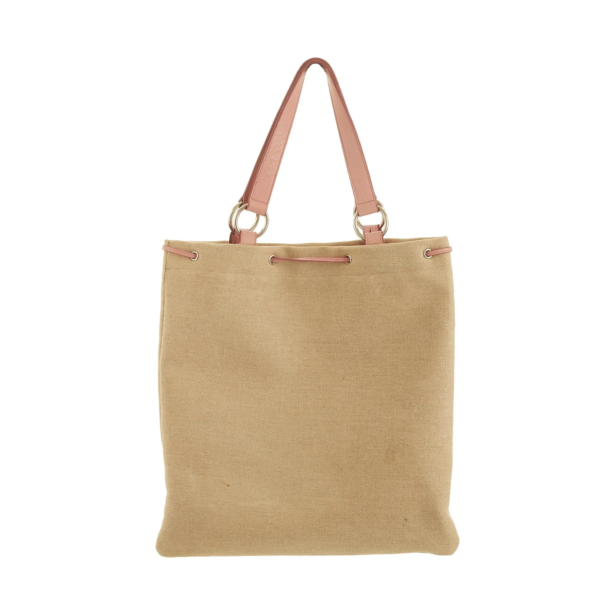 YSL Beige Heart Tote