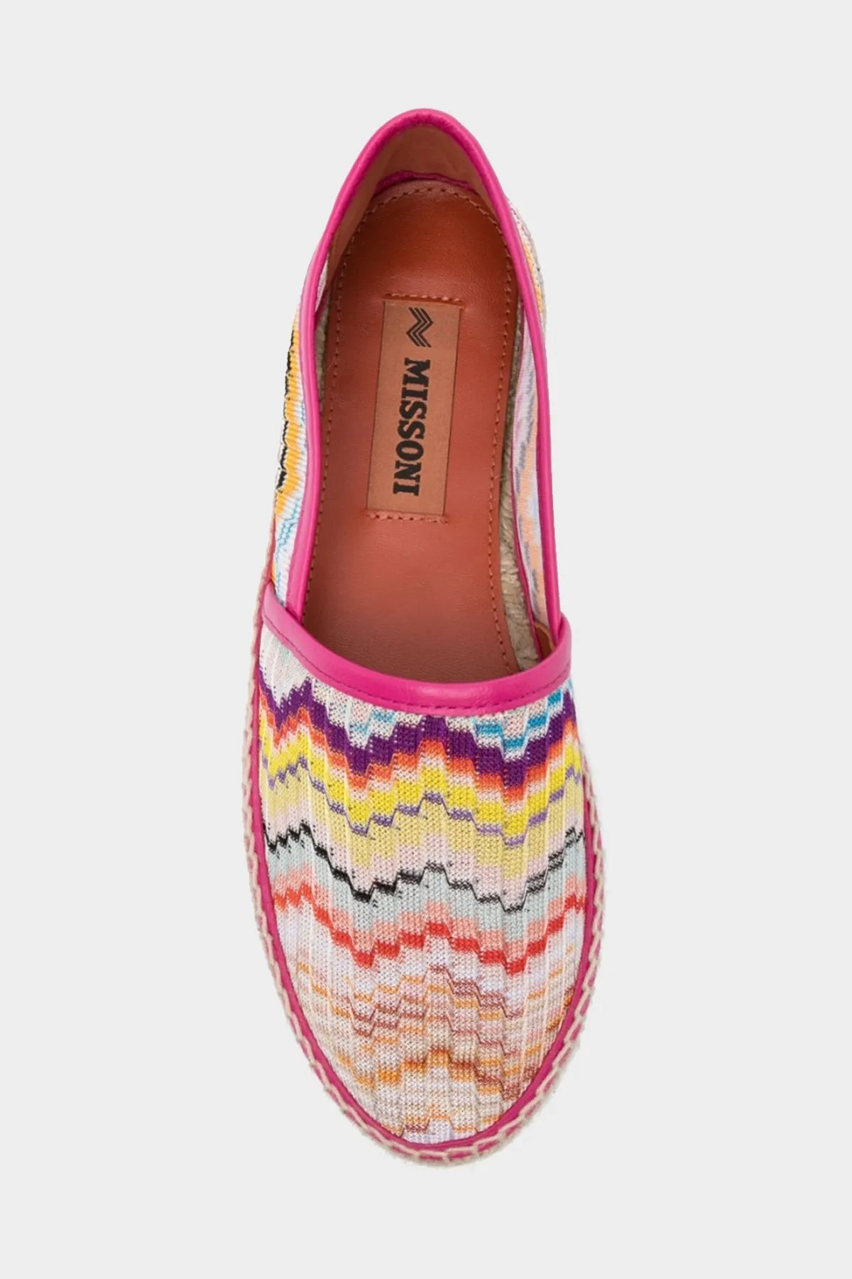 Zig-Zag Flats Espadrilles in Multicolor